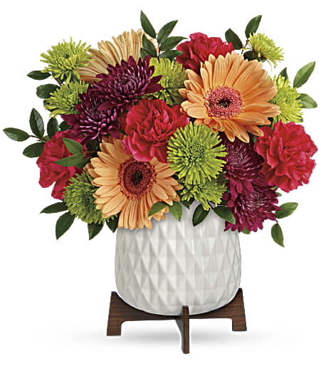 Mid Mod Brights Bouquet from Richardson's Flowers in Medford, NJ